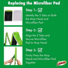 Versatile Rinse N Wring Flat Mop System With Microfiber Pad Dual Chamber Bucket Efficient Cleaning Tool Hard Surfaces - Nhiều màu - Xem 5