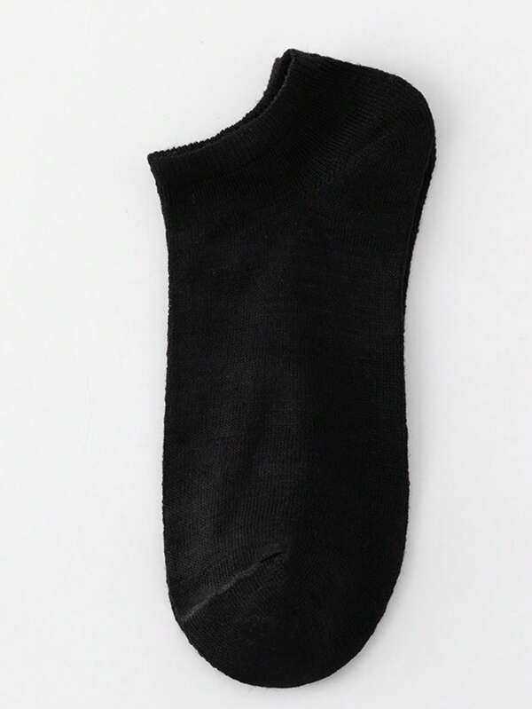4 Pairs Assorted Colors Short Socks, Fashion Casual Couples Socks, All Season