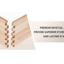 Auto Flowing Bee Hive 3 Layers Auto Bee Hive Extra Brood Box + Super Box 7x Bee Frames Beekeeping Hive - 原木色 - 查看 7