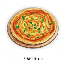 SCXXBSW 50pcs Chinese Breakfast Stickers DIY Decoration Luggage Guitar Notebook Waterproof Creative Fun Cartoon Stickers - Multicolor - View 3