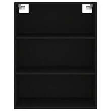 Küchenmöbel Sideboard Schwarz 69,5x34x180 cm aus Mehrschichtholz Modernes Sideboard Vielfältige Verwendungsmöglichkeiten, Esszimmer/Küche