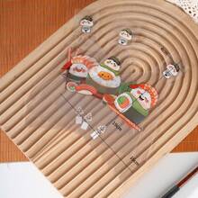 1Set/50PCS 100PCS 150PCS Japanese Triangle Rice And Vegetable Roll Packaging Bag Antifogging Microwave Heating Seaweed Sushi Mold Rice And Vegetable Roll Bag Kitchen Sushi Tools - Multicolor - View 15