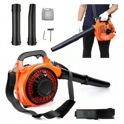 Sopladora Motor A Gasolina 2 Tiempos Mochila Y Hombro 26cc