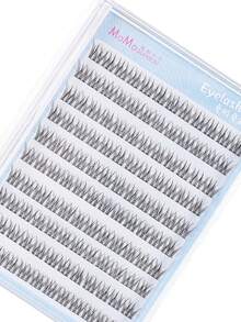欧野3 120簇大容量免胶懒人鱼尾假睫毛自然单簇分段式漫画上镜新手睫毛睫毛簇,睫毛簇,单根睫毛,睫毛,假睫毛 - 彩色 - 查看 5