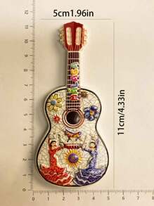 1 pieza Imán de nevera 3D de España, pegatina magnética para refrigerador de recuerdo de viaje para el hogar