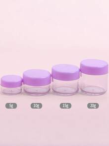 1 个迷你可再填充化妆品容器，旅行必需品，方便的家居收纳盒，节省空间，多功能 - 彩色 - 查看 23