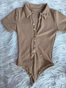 KIT 2 Body With Buttons - beige y negro - Ver 2