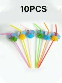 100/200/300pcs Thickened Durable Black Straws, Black Bendable Straws, Length 8.27inch/21cm, Coffee And Stirrers, Drink Accessories, Diameter 0.24inch/0.6cm, Suitable For Kitchen, Bar, Club, Drinks, Milk, Soda Water, Party, Restaurants And Home Use