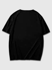 Camiseta feminina tamanho europeu de algodão puro, design gráfico verde exclusivo, estilo casual, adequada para jovens adultos, caimento solto, respirável e confortável, ideal para primavera e verão, perfeita para uso diário ou viagens