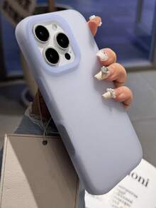 奢华哑光果冻液态硅胶手机壳适用于 16 15 14 13 12 Pro Max 保护套软保险杠保护套