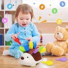 Baby Early Education Toys, Puzzle Toys For Cognitive Training, Infant Finger Dexterity Training Toys, Arabic Numeral & Color Recognition Toys