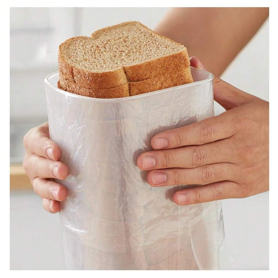 Clear Plastic Durable Bread Food Storage Container - 1 - View 1