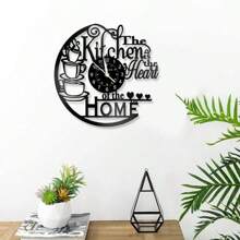 Stylish Vinyl Record Kitchen Wall Clock Home Abstract Art Decoration Gifts