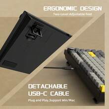 ATTACK SHARK - Starry Sky Gray Moon Axis - View 4