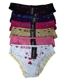 Don Calcetin Women Briefs - 心形/星星 - 查看 1
