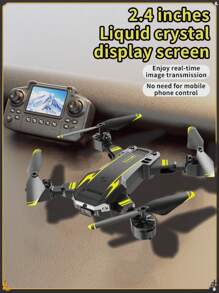 CASRRA The Newly Upgraded Remote-Controlled Drone S6 With A Camera Is Equipped With A Remote Control Screen, High-Definition Dual Cameras, Intelligent Obstacle Avoidance, Height Maintenance, And A Foldable Remote-Controlled Quadcopter Toy, Etc. It Is Suitable For Both Indoor And Outdoor Use And Is An Ideal Beginner Drone. It Is An Inexpensive Drone That Is Perfect For Christmas, Halloween And Can Be Given As A Gift