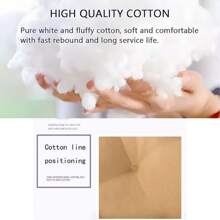 1 pieza Cojín reclinable acolchado y grueso, cojín grueso para silla mecedora de doble cara, cojín para silla plegable para descanso, cubierta superior fija, relleno esponjoso de algodón de perla de alta calidad para silla reclinable de gravedad cero
