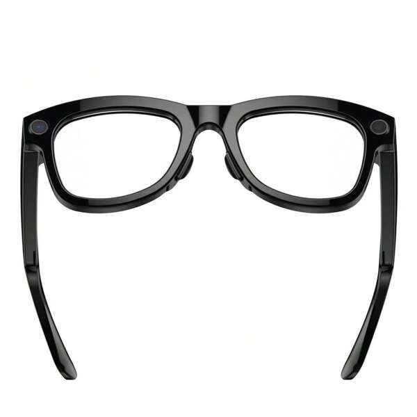 REEDTOCK Gafas inteligentes REEDTOCK AI con cámara de 8MP, grabación de video HD 1080P, traducción en tiempo real, audio de oído abierto, reducción de ruido, llamada inalámbrica, wifi, carga magnética - para teléfonos móviles, ciclismo, conducción, viajes, traducción de oficina - mejor regalo para festivales, gafas inteligentes para teléfono, traducción de viajes (lentes transparentes)