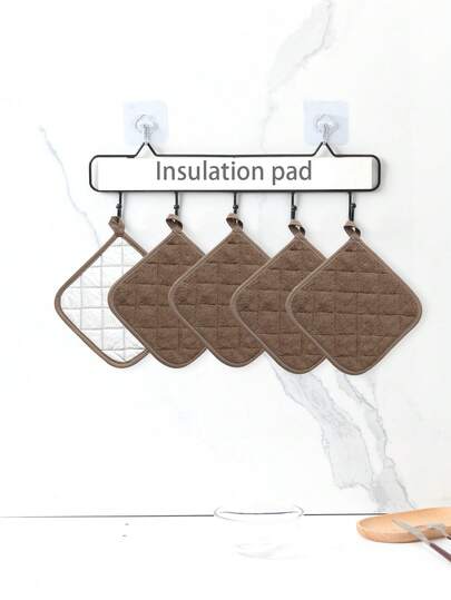 1 件/2 件绗缝隔热垫三脚架垫，耐热餐桌餐垫