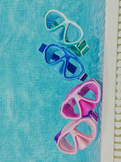 180°全视野浮潜面罩，防雾防漏潜水镜，适合14岁及以上青少年和成人