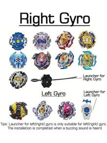 16 件/套经典金属爆裂摩擦战斗陀螺多人竞赛游戏配件工具箱（随机颜色工具箱：红色或黑色）