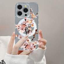 Compatible con phone 16 Pro, 15/14 Plus, 13/12/11 Pro. Nueva funda magnética transparente de acrílico con diseño clásico y resistente. Funda de alta calidad para hombres y mujeres. - Colores mixtos 1 - Ver 6