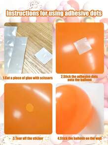 400/600 Pieces Balloon Glue Dots, Double-Sided Balloon Round Glue Dots, Removable Adhesive Dot Tape, 20 Glue Dots/Sheet, Suitable For Balloons, Crafts And Party Decorations, Birthday Parties, Weddings, Back To School Season, Christmas
