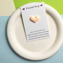 1/6 قطعة، بطاقة تهنئة بقلب ماكرون على شكل قلب، هدية من الراتنج، أعطها لأفضل الأصدقاء - تذكار جميل للأصدقاء الإناث. هدية لفتة حلوة، عناق بطاقة الحب، هدايا عيد الحب الرائعة. تذكاراً للصداقة الأنيقة، مفاجأة سنتيم، يجب أن يكون لديك لأفضل التجمعات الرومانية أو التجمعات