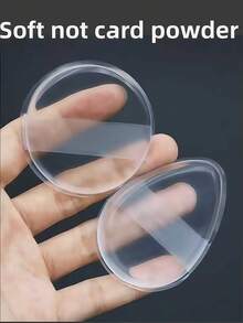 1个/2个/3个装硅胶美妆蛋，不吸粉，水晶BB气垫，透明啫喱粉底，不吸粉，美妆蛋收纳袋，超级柔软！Hidden Treasure透明硅胶美妆蛋，干湿两用，顺滑不吸粉，化妆工具，BB气垫，啫喱美妆蛋，化妆品，便宜，房间装饰，梳妆台，旅行，卧室，化妆配件，粉扑，美妆蛋，粉扑，美妆海绵，便宜，圣诞礼物，化妆品，化妆工具，便宜货，礼物，女士礼物，圣诞礼物