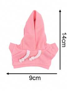 【仅衣服】17cm拉布布盲盒衣服卫衣玩偶配饰Labobo马卡龙毛绒玩偶挂饰娃娃衣服卫衣拉布布专用毛绒玩偶 - 彩色 - 查看 19