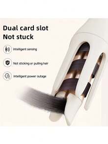 32mm Auto Rotating Curling Iron - Ionic Technology, Damage-Free, Anti-Scald Design, Quick Styling For Long-Lasting Waves - EU C Type Plug(220-240V) - View 4