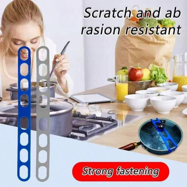 1pc New Anti-Spilling Silicone Strap, Lunch Box Lid Fixator, Cover Fastener To Prevent Falling Off, 2nd Generation
