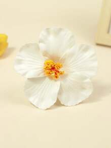 Hair Clips 1pc Faux Foam Plumeria Duck Clip Hair Clip, Nature Style Atmosphere, Suitable For Outdoor Photo Shooting Hair Accessories Elegant Claw Clips, School Stuff, College