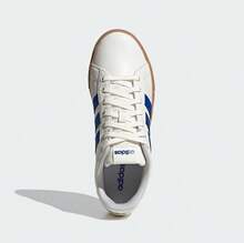 Adidas 阿迪达斯男女款春季新款低帮耐穿休闲运动鞋 JR0079 - 米藍色 - 查看 6