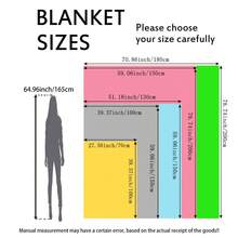 Sanrio 1pc Hello Kitty Cartoon Character Pattern Flannel Digital Print Blanket. This Warm Blanket Can Be Matched With Various Home Decor Styles, And Is Suitable For Use On The Sofa In The Living Room Or On The Bed In The Bedroom.