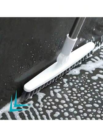 Long Handle Floor Brush, Bathroom Wall Cleaning Brush, Toilet Tile Cleaning Brush
