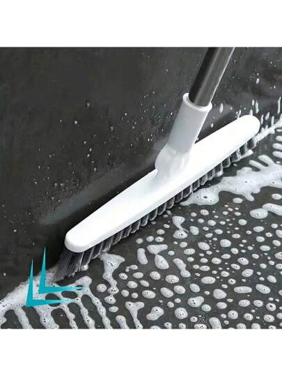 Long Handle Floor Brush, Bathroom Wall Cleaning Brush, Toilet Tile Cleaning Brush
