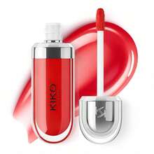 KIKO Milano 3D Hydra Lip Gloss – High Shine, Hydrating, Plumping, Non-Sticky, Moisturizing Lip Makeup - 13 Fire Red - 查看 1