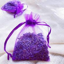50/100pcs Purple Organza Gift Bags, Dark Purple Colored Packaging Bags For Tableware, Lavender Spice Packaging Bags, Halloween Christmas Home Supplies, Party Wedding Gift Packaging, Suitable For Holidays Parties, Birthday, Wedding, Gifts, Outdoor Picnics, Valentine's Day, Wedding Supplies, Candy Bags, Jewelry Packaging Organza Bags, Candy Bags, Travel Storage Packaging Bags, Holiday Gift Bags, Fruit Anti-Insect Bags, Christmas - Multicolor - View 7