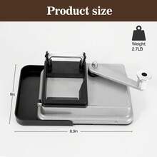 8.0mm Cigarette Rolling Machine With Grooved Board, Manual Cigarette Roller, Portable Home Cigarette Maker, DIY Cigarette Rolling Kit, Christmas Decorations, Christmas Gift