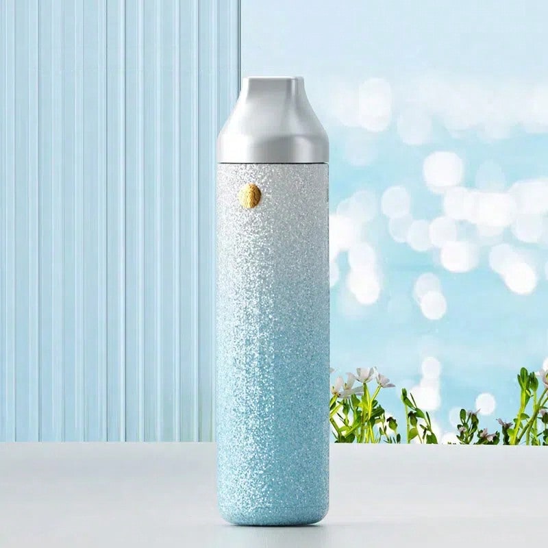 Starbucks Silver Blue Gradient Free Style Badge Cup 400ml Stainless Steel  Heat Preservation And Cold Preservation Accompanying Cup Leakproof Portable  Unisex Gift | SHEIN Singapore