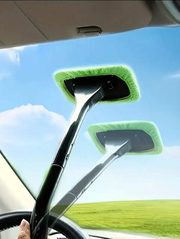 1 Stück Auto Scheibenwischer Reinigungsbürste, waschbarer Auto Waschhandschuh, geeignet für Zuhause, Küche, Badezimmer, Haushaltsgebrauch