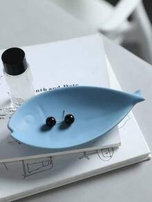 1 Stück Keramik Schmucktablett, Halskette Ohrringe Ausstellungsplatte, Eingangsbereich Schlüsselhalter, Schlafzimmer Schminktisch Dekoration