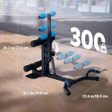 MERACH Deep Squat Machine For Women, Adjustable Glutes Trainer Machine, Core Leg Push Up Workout Machine For Home Gym - Squat - View 8