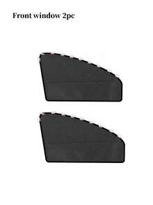 4pcs/2pcs Car Window Sunshade - 100% Blackout Car Window Curtain - Magnetic Side Window Sunshade, Keeping The Car Cooler, Suitable For Napping, Changing Clothes, Camping, And Working - one-size - View 14