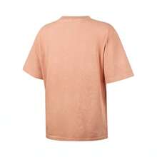 Nike 女士 AS W NK SS TEE OC BB FA25 VTG 短袖 T 恤，针织无领 T 恤，THV6984-688 - 橘色 - 查看 2