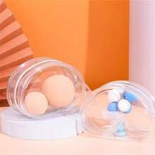 1pc PVC Silicone Invisible Bra Bag Chest Patch Storage Bag, Multi-Function Transparent Bag, Sun Protection Skin Care Storage Bag, Travel Portable Milk Patch Waterproof Storage Bag - Multicolor - View 6