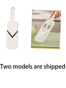 1pc Manual Cabbage Slicer - Multifunctional Vegetable Chopper And Shredder, Stainless Steel Blades And Ergonomic Handle, Great For Shredding Cabbage, Leafy Greens And Salads, Kitchen Slicing Tool, Vegetable Slicer And Chopper - Multicolor - View 10