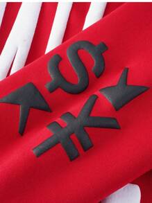 Y2k Hoodie Men Women Letter Print Zip Up Hoodie Teens Grunge Pullover Sweatshirt Harajuku Star Jacket Streetwear