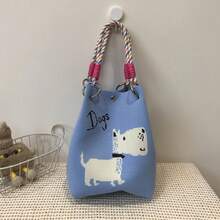 Women Shoulder Bags - 藍色 - 查看 1